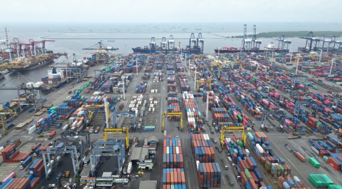 Purbaya Tinjau Kontainer Lonsgtay di Priok, ALFI Usul Optimalkan TPP Cikarang